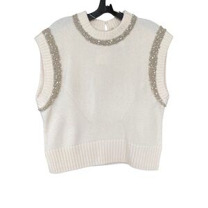 S6 SIMKHAI Joanae Embellished Sweater